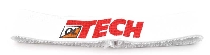 Oltech sweatband 08 white red logo