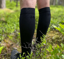 Mästarn Thin Race O-sock, mörkgrå