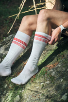 Mästarn Dryarn Thin Race O-sock white/red