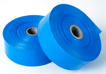 Plastsnitsel blå 30 mm*100 m/rulle