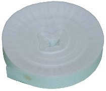 Pappersnitsel vit 20 mm*65 m/rulle (10-pack)