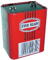 Everready pp9 batteri 9V för Westerstrand startur